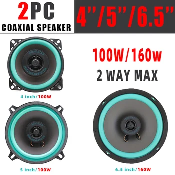 2PCS 6.5 Inch Car Speakers HiFi Coaxial Car Door Subwoofer Universal Automotive Audio Music Full Range Truck Stereo Speaker 1