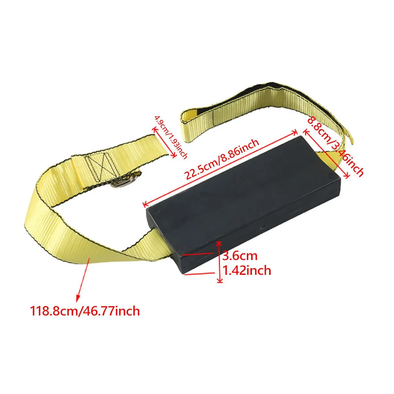 1 Pair Trucks Anti Skid Emergency Tire Straps Sturdy Universal Accessories
