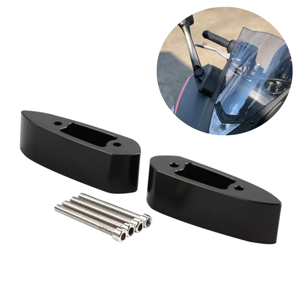 For Yamaha YZFR3 YZFR25 YZF R3 R25 Mirror Spacers Extenders Holder