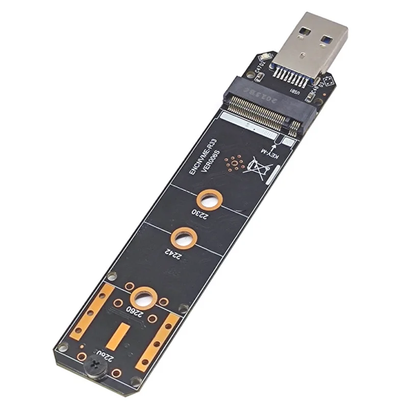 

M.2 NVME SSD to USB3.2 GEN2 10Gbps Adapter M.2 NVME SSD Adapter