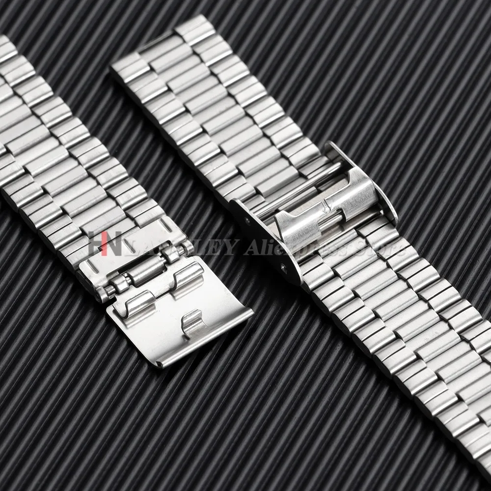 Sleek Multi-Size Metal Watch Band - Ultra-Thin Design