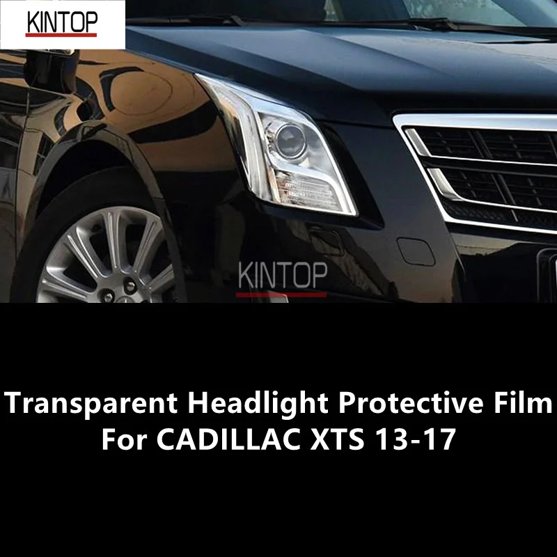 

For CADILLAC XTS 13-17 TPU Transparent Headlight Protective Film, Headlight Protection,Film Modification,Accessories Refit