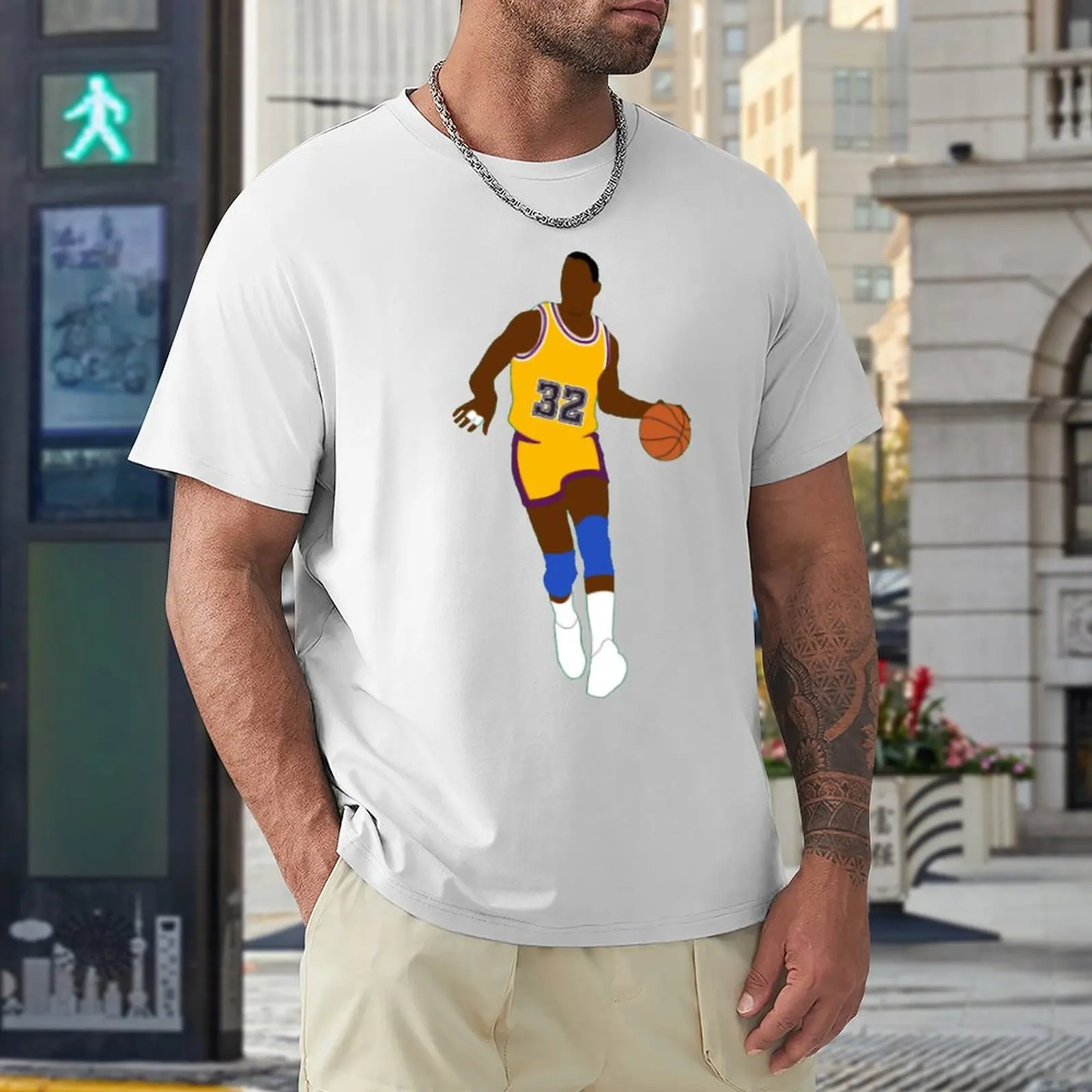 

Magics And Johnsoner 2023 Basketball Stars (1) Top Quality Tees High Quality Leisure USA Size
