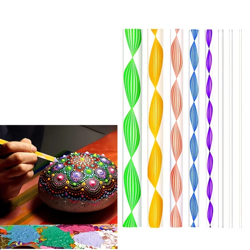 Mandala Dotting Tools 13pcs/8pcs/5pcs diy graffiti embellishment drawing stick template dot dot drill pen combination