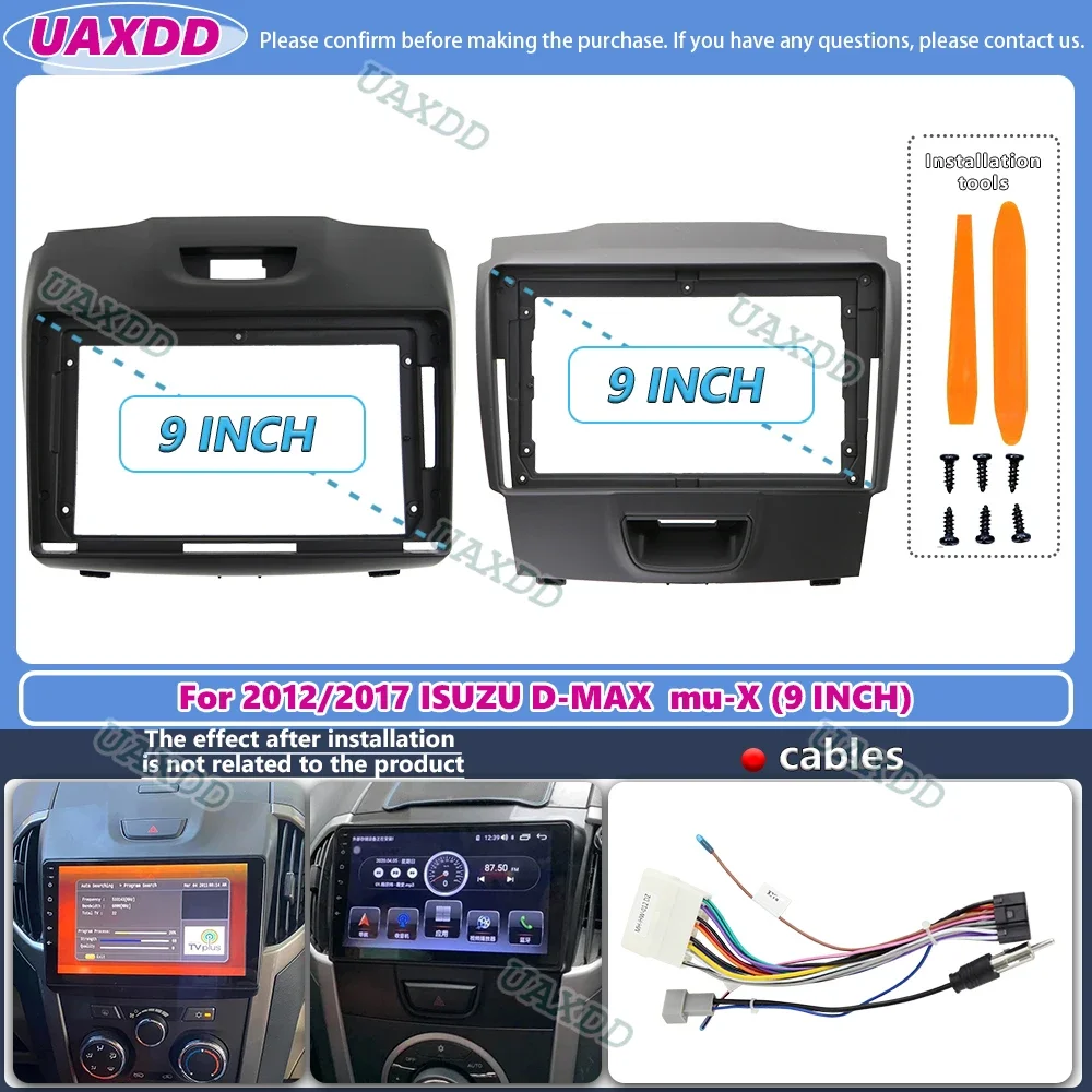 9-Inch Android Car Stereo Frame Panel & Dashboard Kit