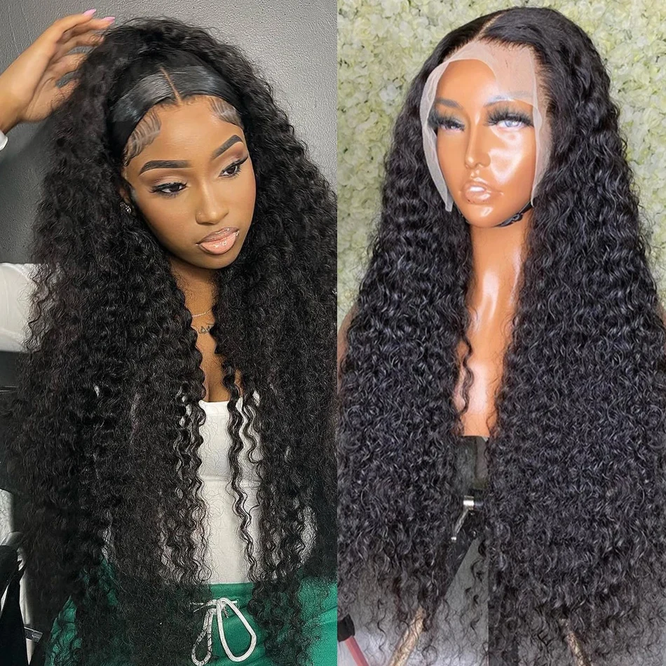 

Парик женский длинный бразильский, свободные вьющиеся натуральные волосы, 13 х4, 30 дюймов, Hd 4 х4