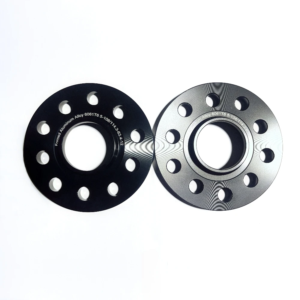2pcs Wheel Spacers Adapters PCD 5x114.3 Center Bore 63.4mm Suit For Ford Lincoln Car Series Thick 10/12/15/20mm