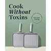 Caraway Griddle Pan & Grill Pan Duo - Non-Stick Ceramic Coated - Non Toxic, PTFE & PFOA Free 2