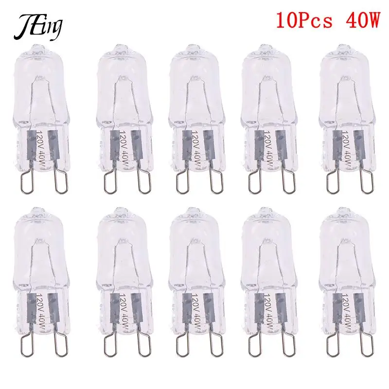 10PCS 120V 25W 40W 60W Oven Light Bulb G9 High Temperature Bulb Steamer