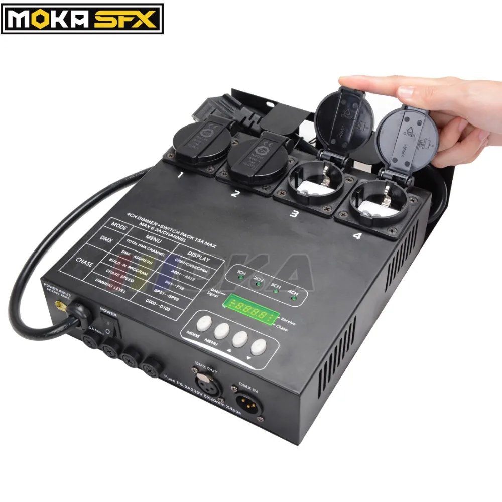 Stage Lighting Pack 4 Channel Dmx Dimmer Pack | Dimmer Pack 6 Channel Dmx - 4 - Aliexpress