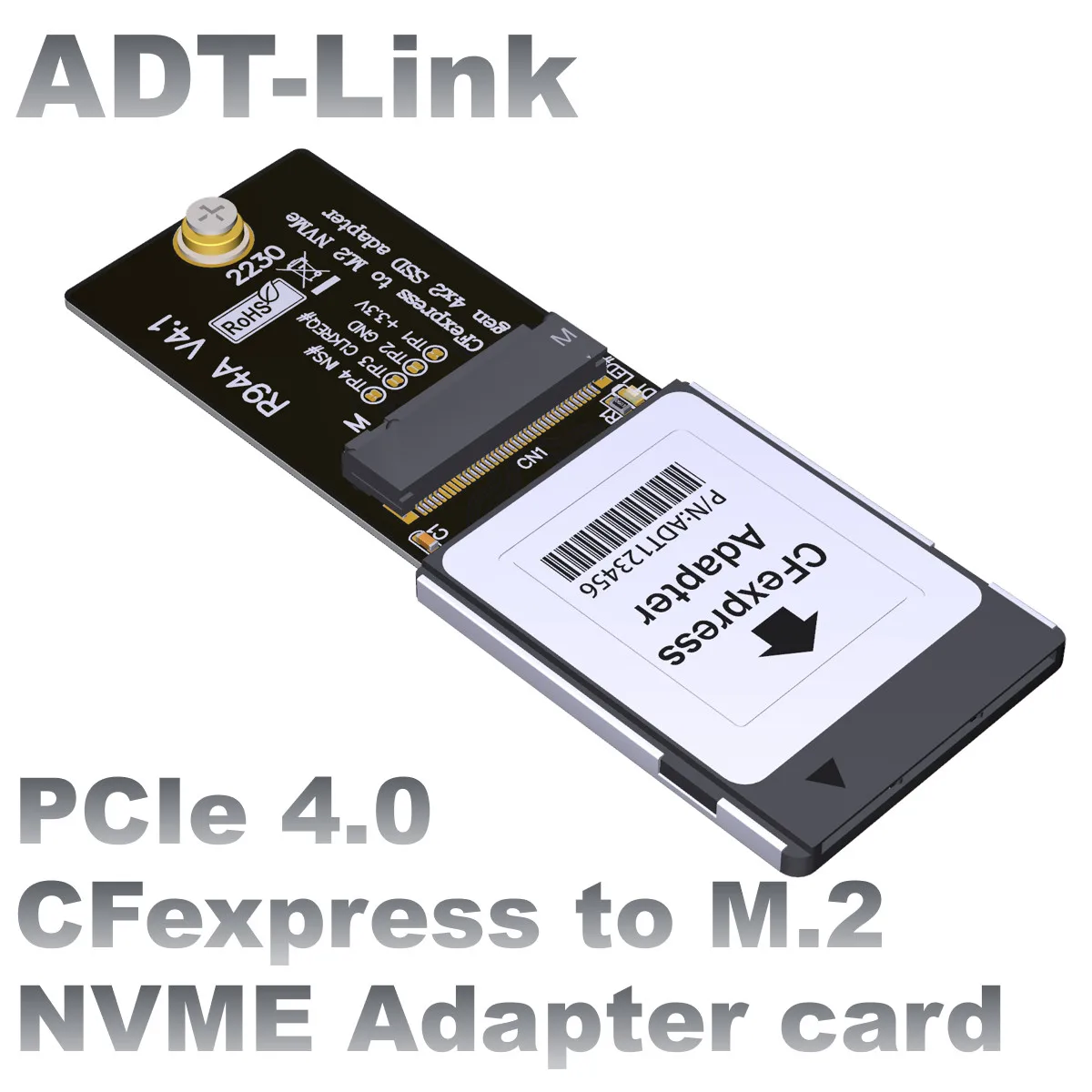 ADTLink CFexpress to M.2 NVME Adapter Card Expansion Card for XBOX