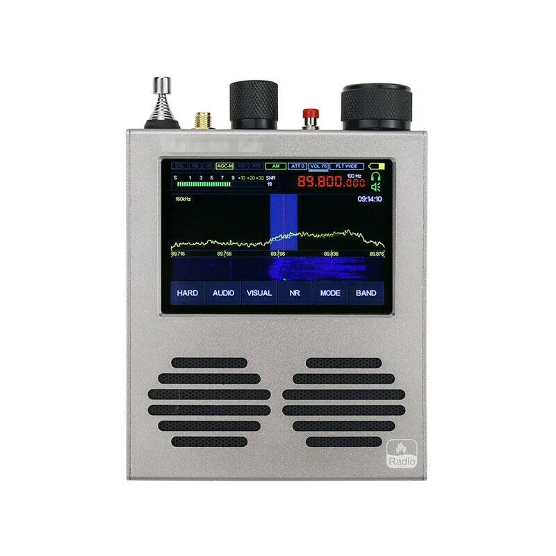 1.10D 50KHz2GHz MalahiteamSDR Receiver DSP Radio Receiver 3.5" Touch