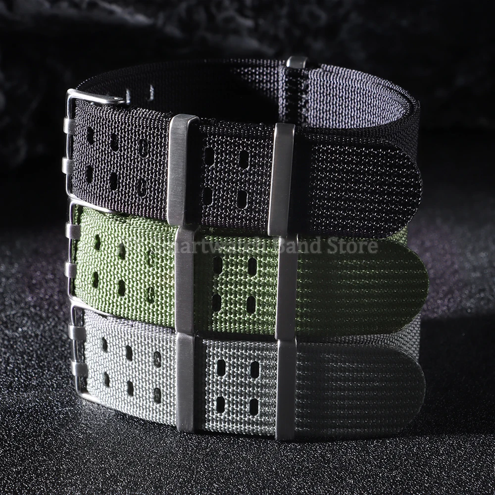 Breathable Soft Nylon Braided Wristband – Universal Fit