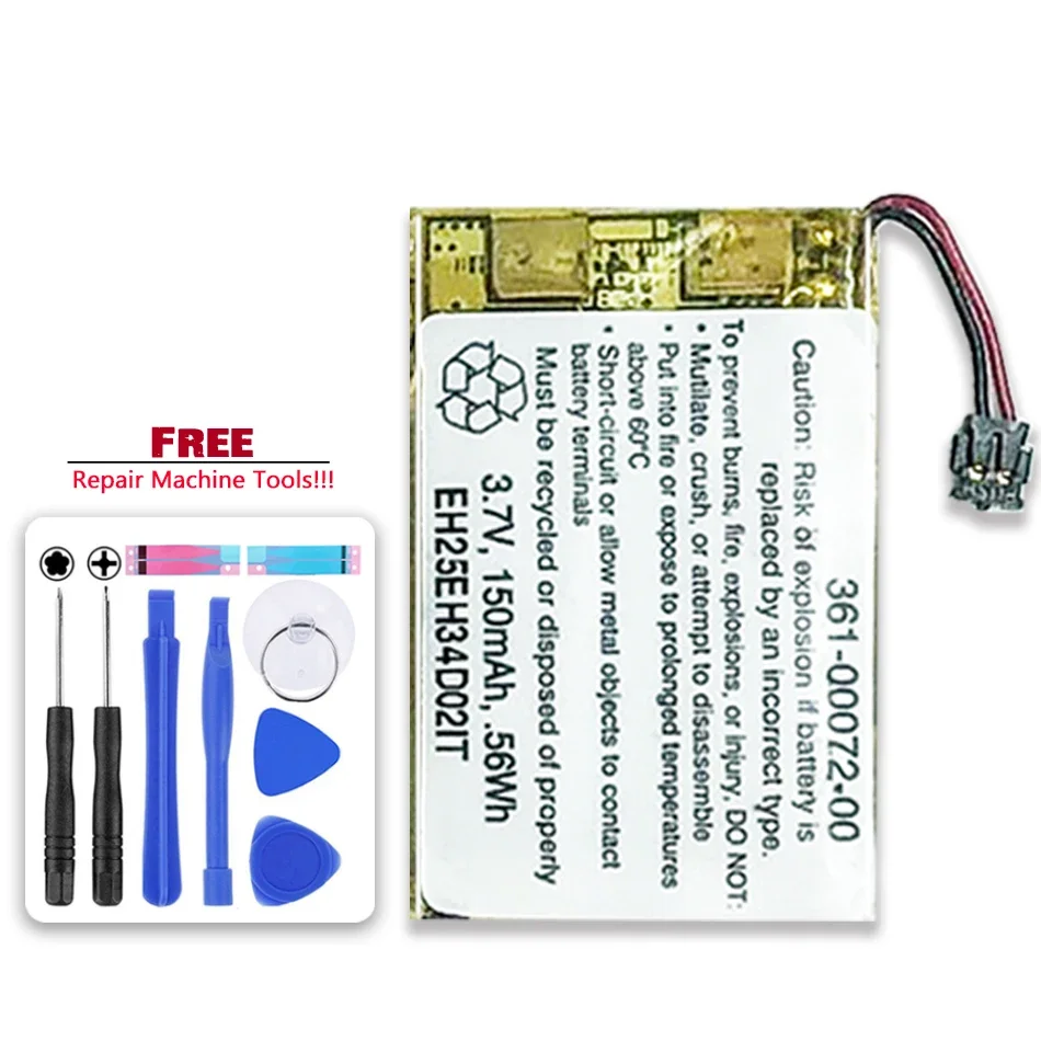 Batteria Di Ricambio 150Mah 361-00072-00 Per Garmin Forerunner 220 225 230 235 620 630 735Xt