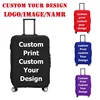 Custom Your Design Cover Suitcase Travel Luggage Cover Elastic Customized Logo Printed Suitcase Cover Protector Fit 18-32 Inch 1