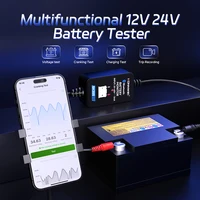 KONNWEI 6V-12V-24V Car Battery Monitor Bluetooth Connection APP Real-time Viewing of Battery Status Car Battery Charging Monitor
