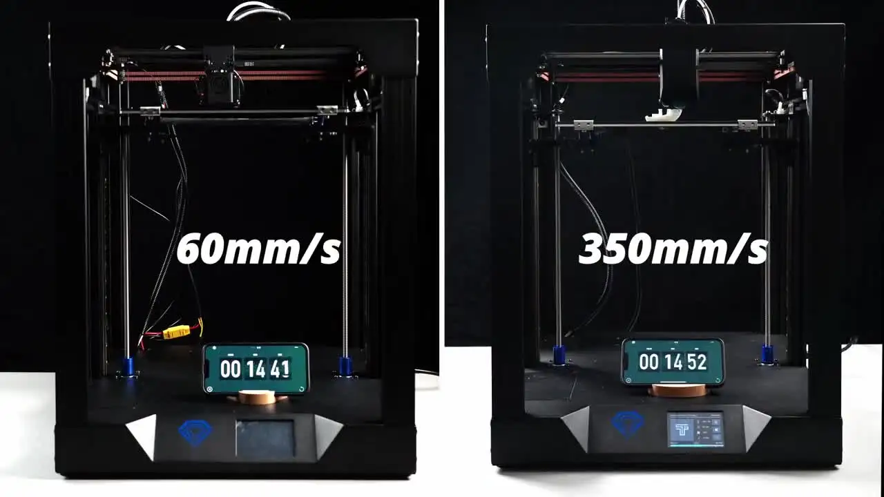 Twotrees Hochgeschwindigkeits-Kit Für SP-5 Extruder – Kurzstrecke Mit 44/37 Zahn-Getriebe, 350 Mm/s Druckgeschwindigkeit + 3,5 Zoll Touchscreen