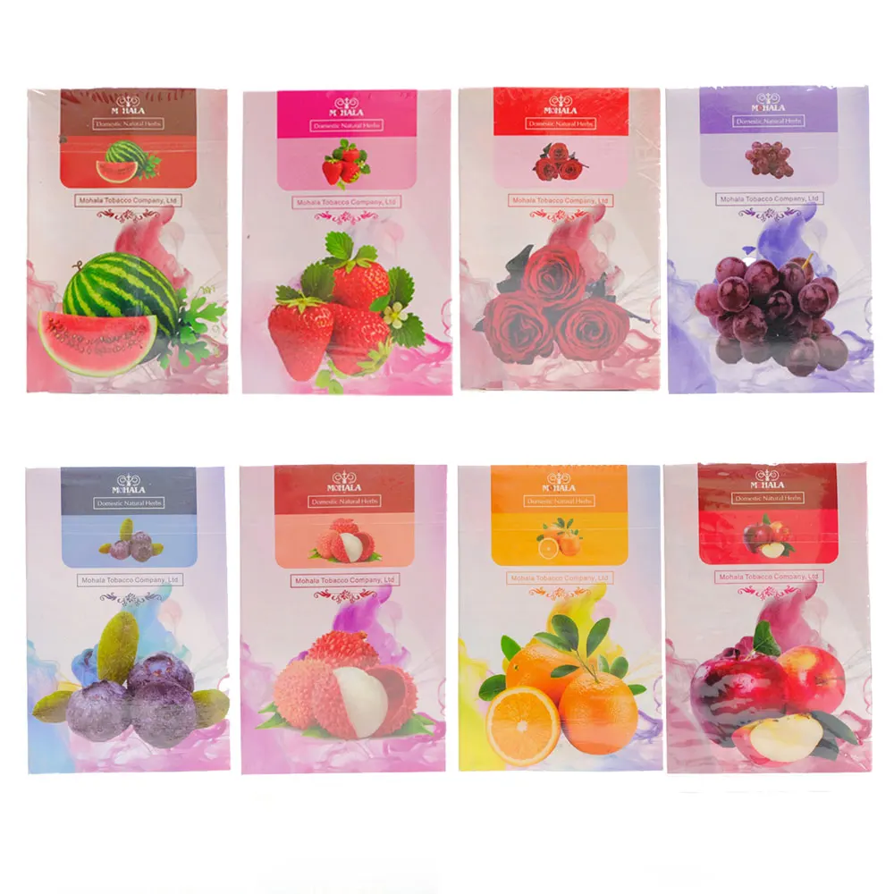 50g Sweet Aromatic Mohala Herbal Hookah Shisha Fruit Flavors Healthy