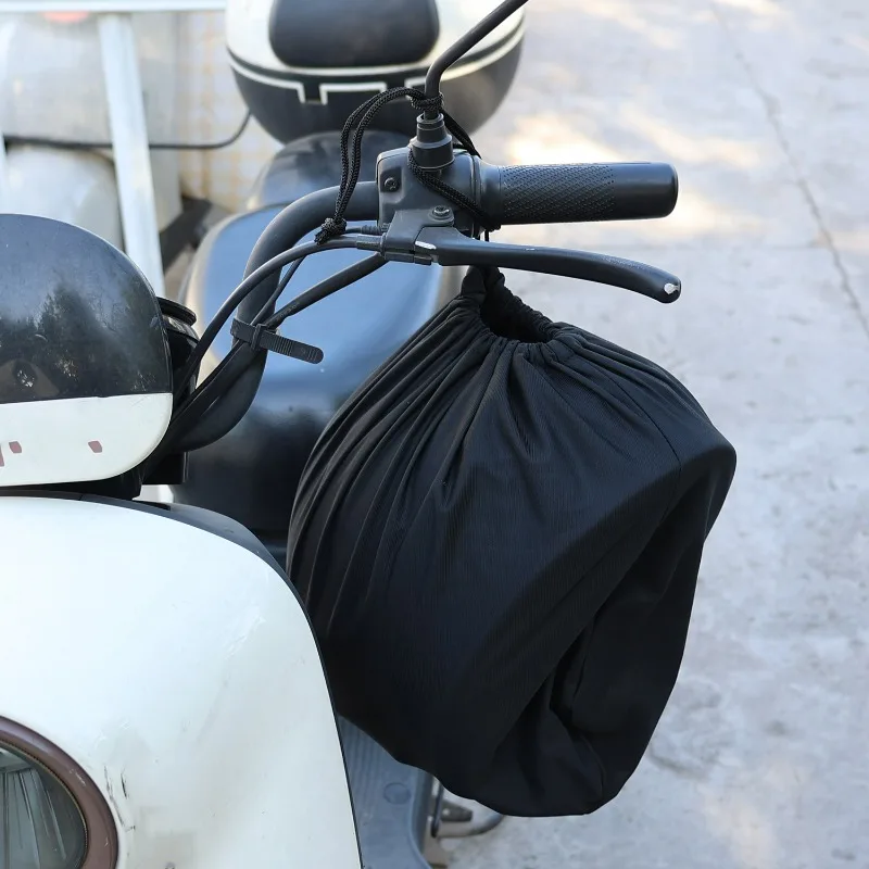 Universal Helmet Storage Bag Soft Drawstring Pocket for Motorcycle Scooter Moped Bicycle Full Half Helmet Lid Protect Bag