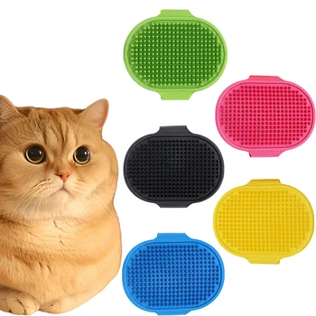 Brosse à Double tête pour le bain et le Massage chat/chien