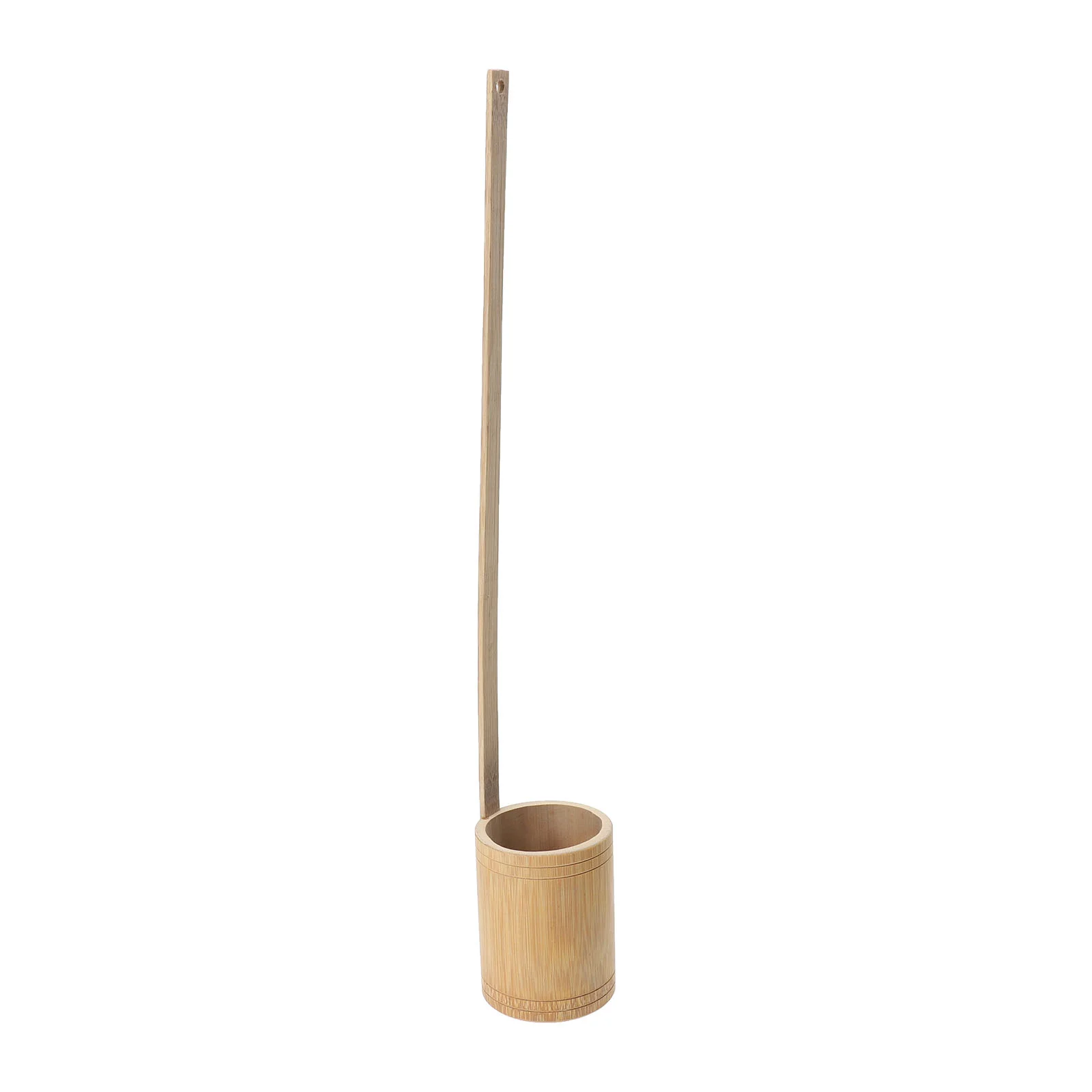 Bamboo Ladle Spoons Water Long Handle Ladle Tea Ceremony Handled for Scoop Bamboo Dipper Accessory Supplies
