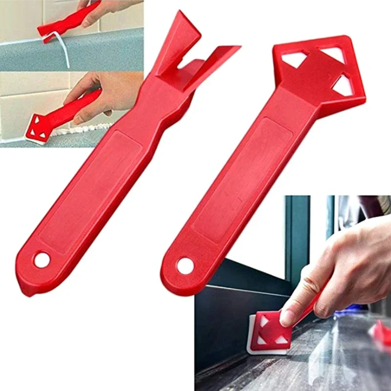 2 pcs/set szilikon caulking szerszámok üvegek Kaparó Tömítőszer Bevégzés Sportszer Kitűnő Kaparó szerszámok számára Ülésterem mosdó