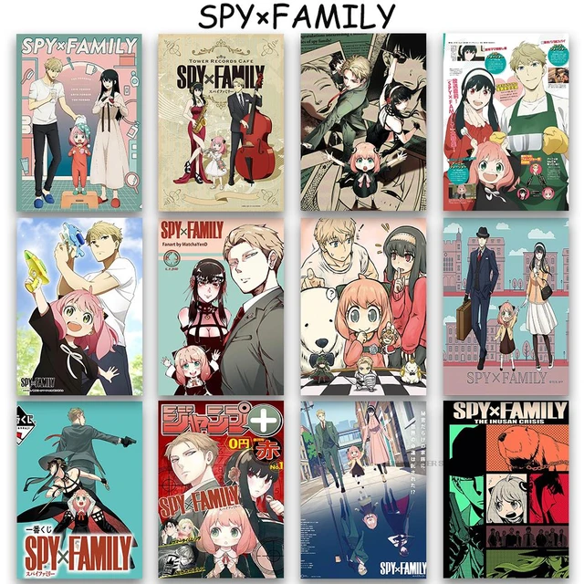 Anime Poster Spy X Family Anya Meme Retro Kraft Paper Prints Picture  Cartoon Vintage Home Room Cafe Bar Art Wall Decor Painting - AliExpress