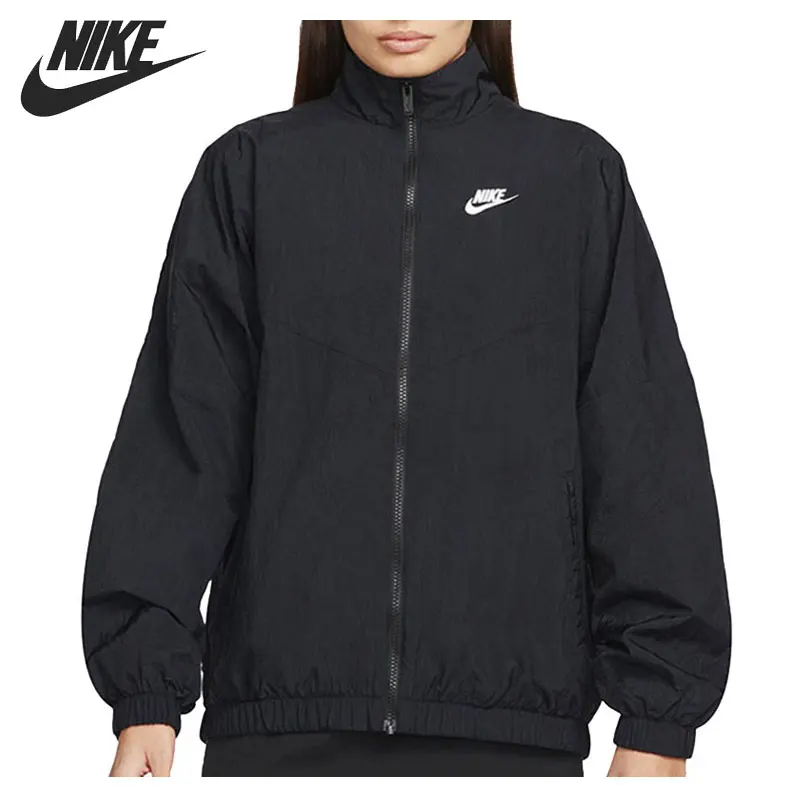 Original New Arrival NIKE AS W NSW ESSNTL WR WVN JKT Women's Jacket Sportswear AliExpress