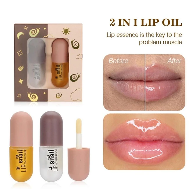 DEROL Lip Plumper Set Lip Plumper and Lip Care Gloss Can make the lips  Fuller And Maximizer Lip Plumper Fuller Enhancer Oil - AliExpress