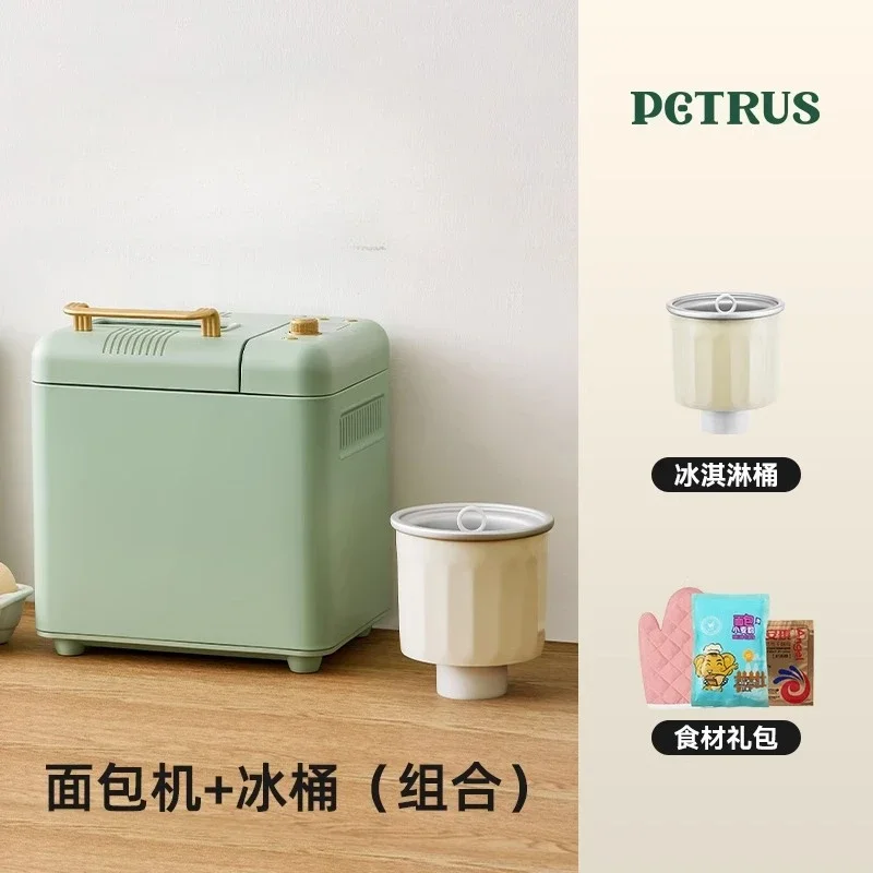 Household bread machine fully automatic multi-function kneading small dough fermentation breakfast toaster 6