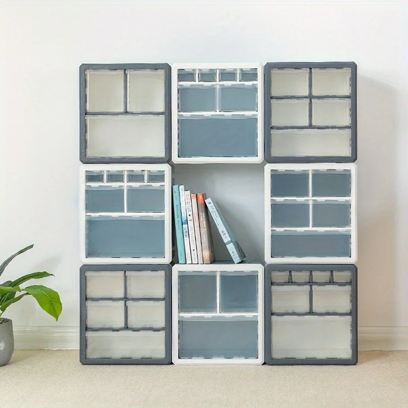 storage box sorting box for small particle parts of toy building blocks cubicle drawer storage organizer