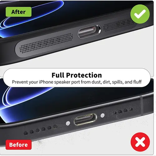5Pcs Metal Dustproof Net Sticker For iPhone 16 Pro 15 14 13 12 Series Earpiece Speaker Hole Anti-dust Mesh Protector Compatible - Image 4