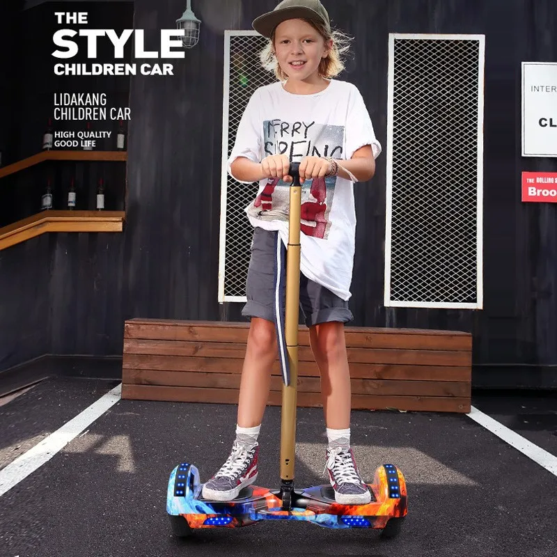 7 Inch Adult Two-wheeled Twisting Bluetooth Marquee Children Electric Balance Scooter