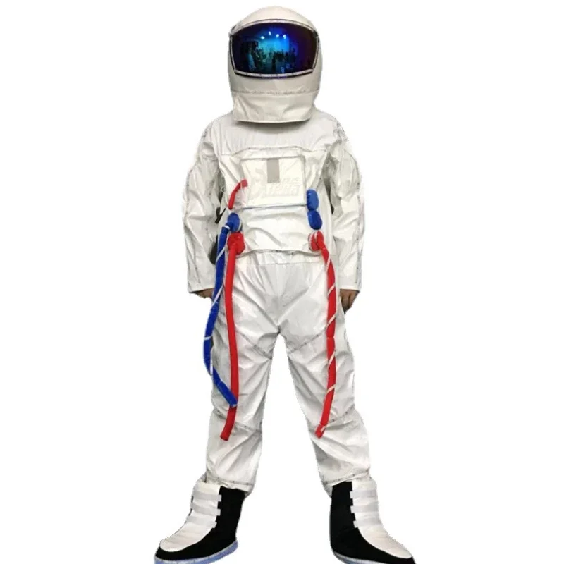 Costume da astronauta di Halloween Uomo adulto Donna LED luminoso