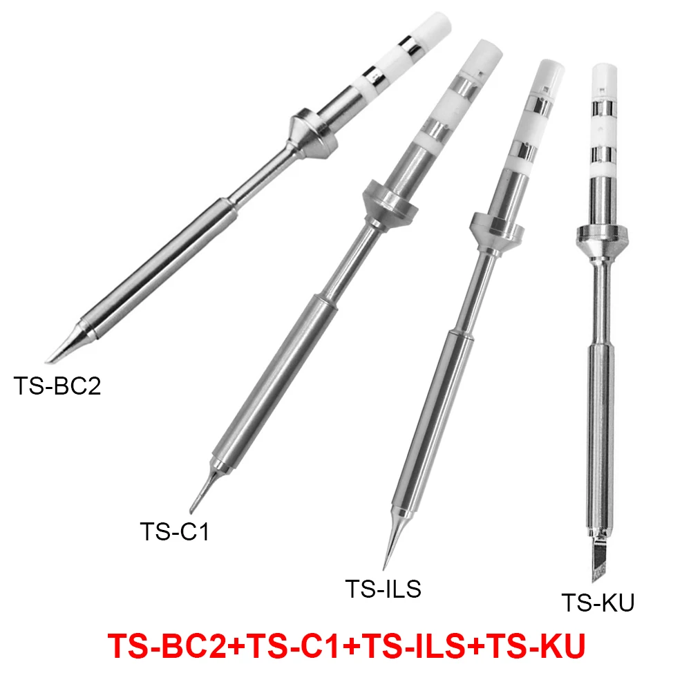 wire welding Pine64 TS100 Soldering Iron Tips Replacement Various Models of Pinecil Electric Soldering Iron Tip TS-BC2 TS-C1 TS-KU TS-ILS sugar scoop welding hood Welding & Soldering Supplies