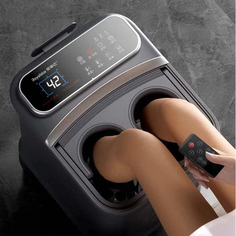High-depth bucket foot soaking bucket electric massage heating constant temperature automatic health calf household foot bath 2