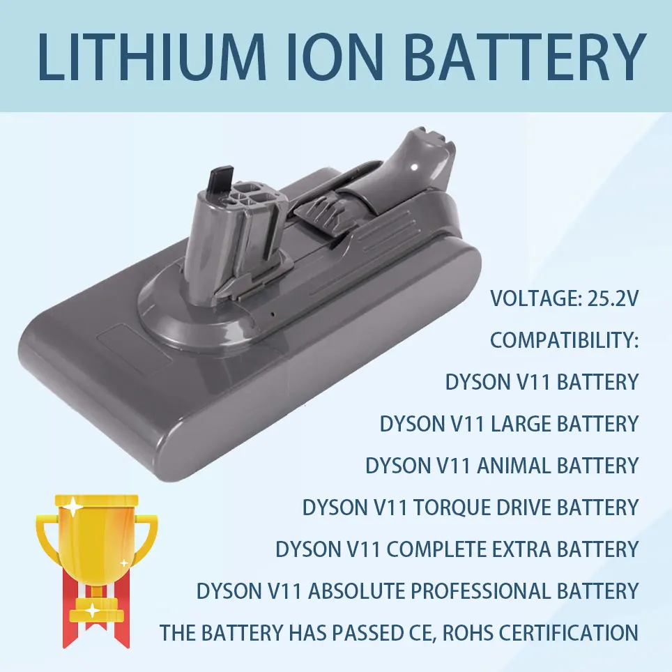 2022 25.2V Li ion battery is only 
