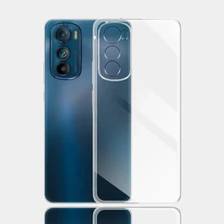 Ultra Clear Silicone Soft Back Cover - Thin Bumper Phone Case for Motorola Moto Edge 30 (Clear Soft Case)