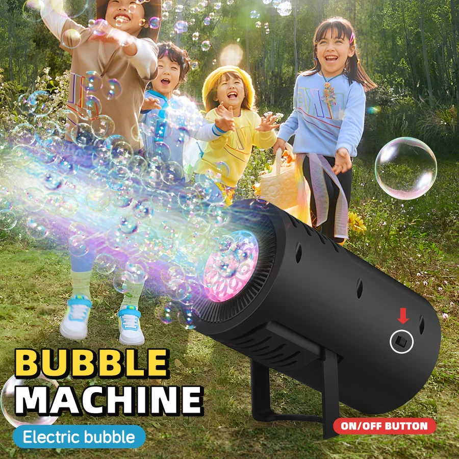 Kids Handheld Bubble Machine 4