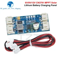 1/3 pièces 1 cellule de charge de batterie au Lithium 3.7V 4.2V CN3791 MPPT régulateur de panneau solaire Module de contrôleur 5V 6V 9V 12V 1
