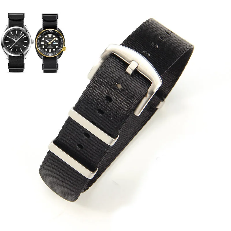 Durable Army Sports Nylon Watch Band - Universal 20mm & 22mm Strap
