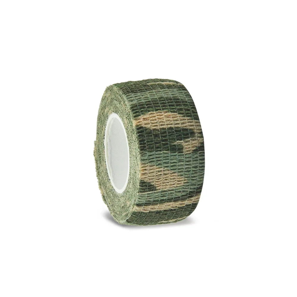 Forest Camouflage Elastic Wrap Tape Hunt Disguise Elastoplast Self Adhesive Sports Protector Knee Finger Athletic Bandage sports self adhesive bandages