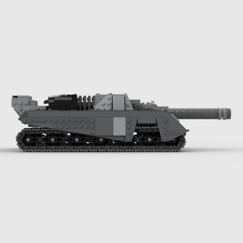786PCS MZ-8 모바일 펄스 대포/펄스 탱크 빌딩 블록 모델 벽돌 기술 성인 세트 크리 에이 티브 DIY 소년 선물 MOC-201123