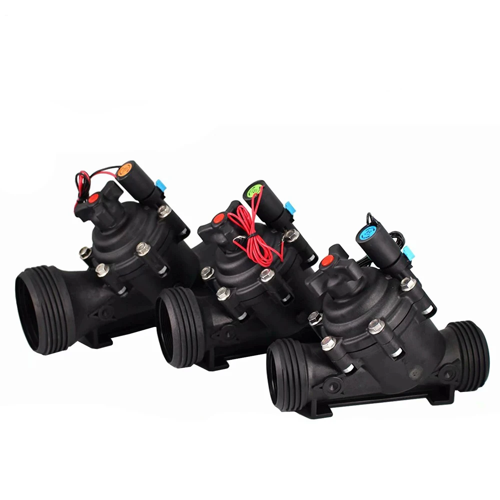 2" inch Agricultural Irrigation System Hydraulic 220V 24V 12V Lawn Sprinkler Garden Irrigation Greenhouses Solenoid Valve