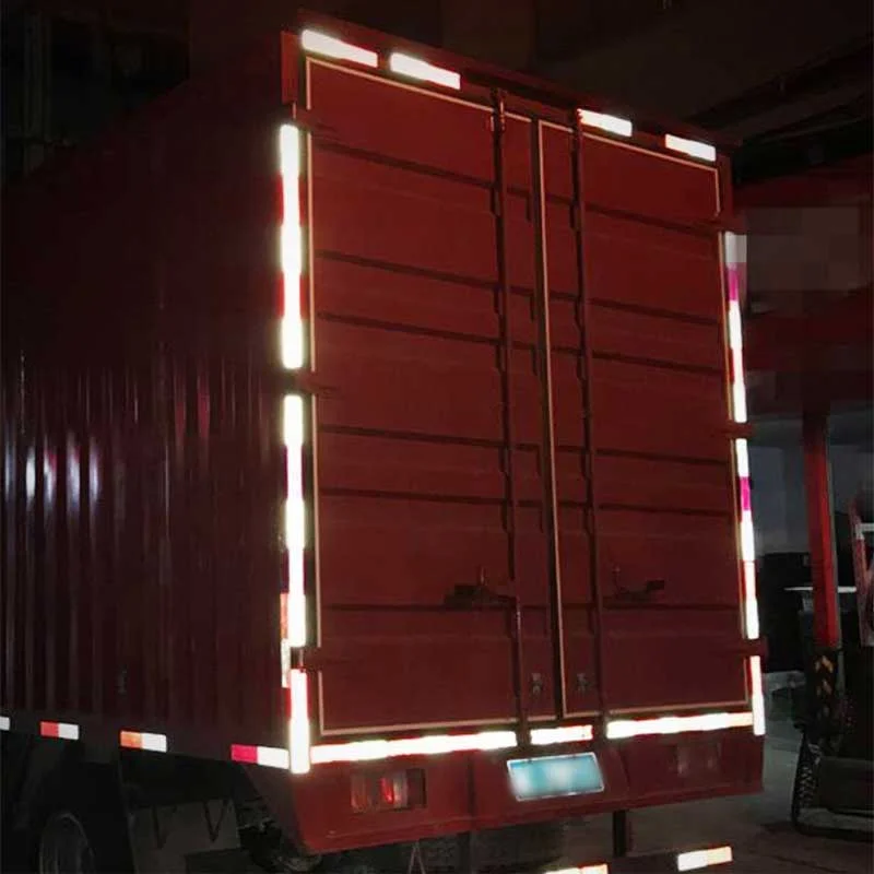 Reflective Warning Plate Stickers for Car Truck Motorcycle Safety