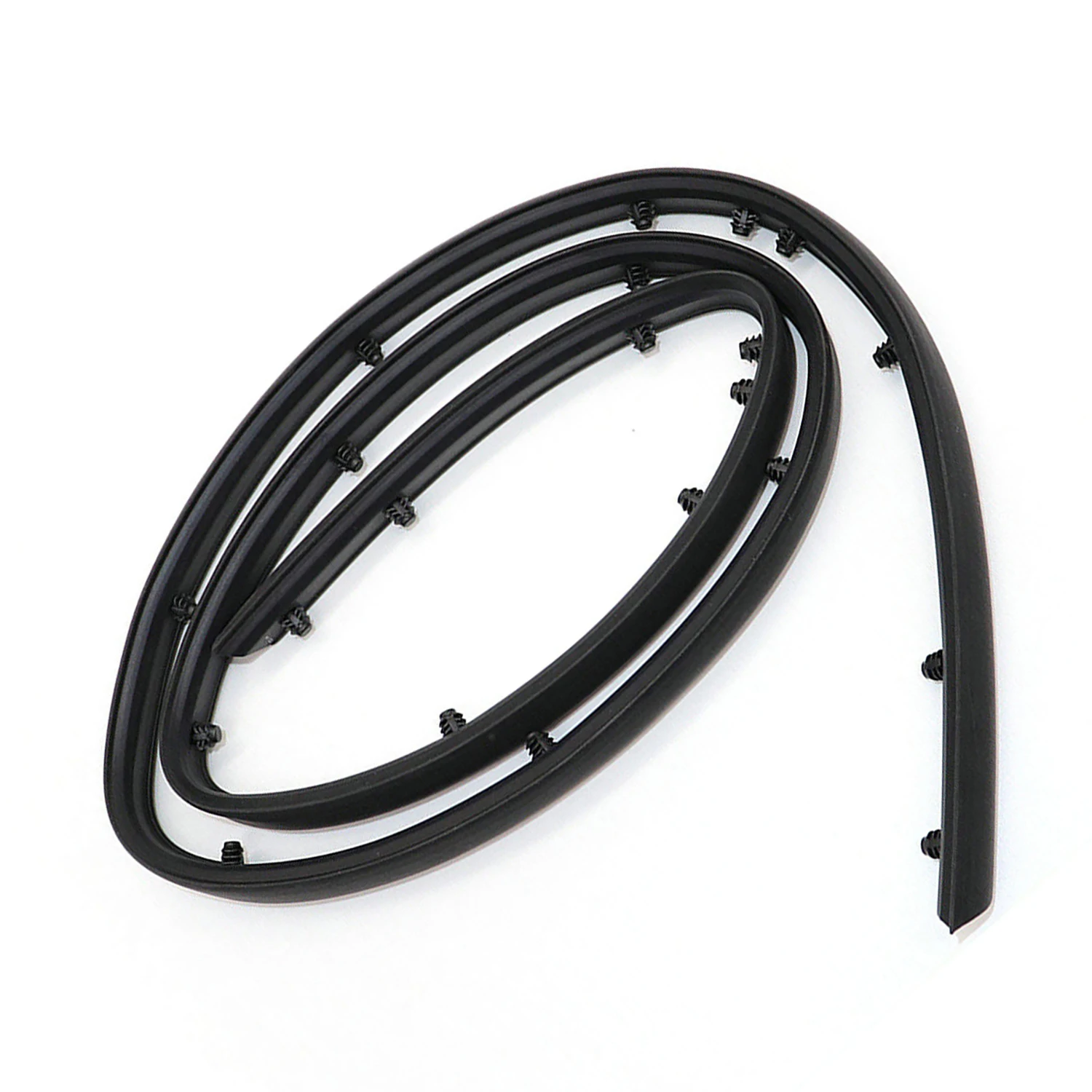 Front Bumper Shield Rubber Seal Strip Trim For 2012- Hyundai Accent Sedan Exterior Parts Styling Mouldings