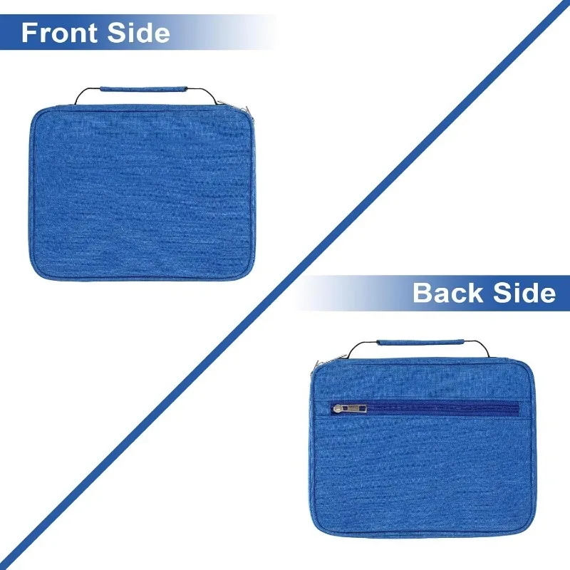 Astuccio grande per matite Astuccio per matite colorate Astuccio per cancelleria portatile artistico Astuccio per penne per viaggi scolastici in ufficio - immagine 3