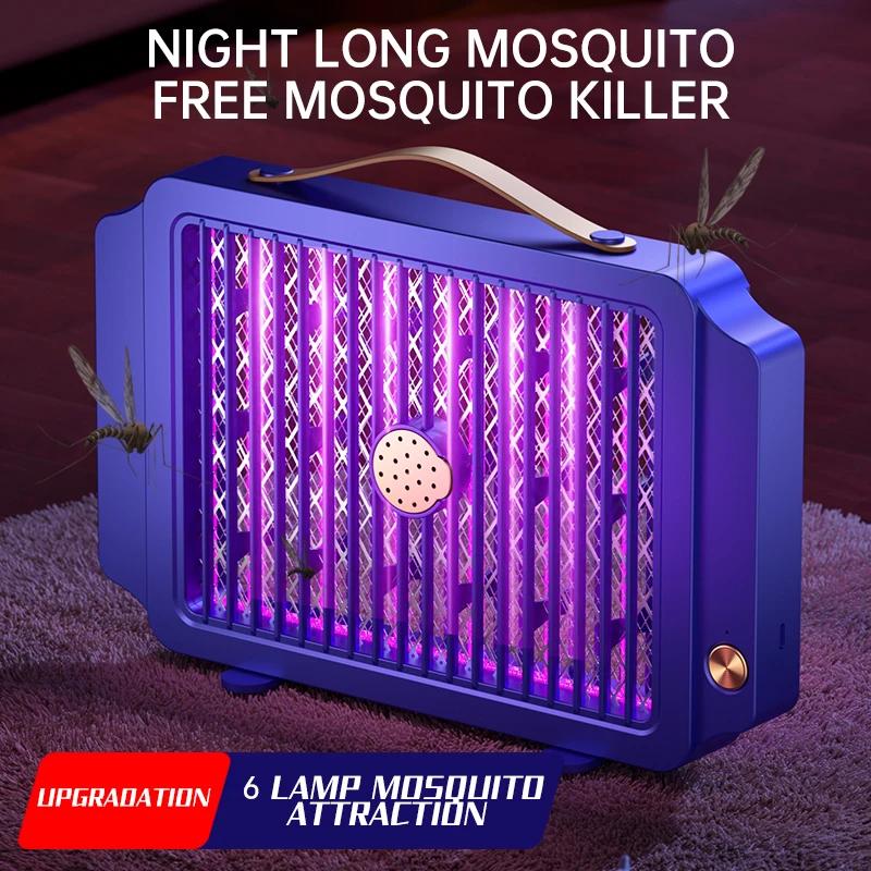 Electric Mosquito Killer Indoor Outdoor 3000V High Power Fly Bug Zapper Repellent Wall Mounted Mosquitos Killing Lamp USB plug