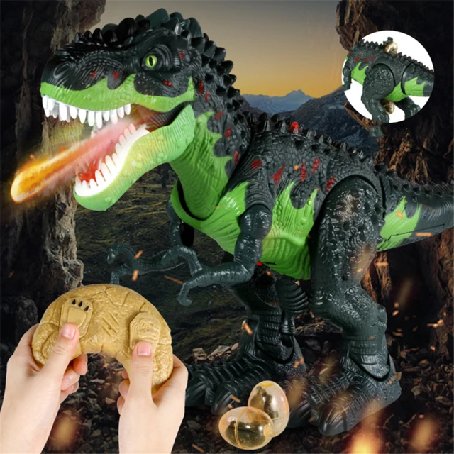 Remote Control Dinosaur Toy Spraying Tyrannosaurus Remote Control Animal Robot Model Child Pet Boy Gift 4