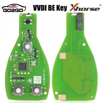 Xhorse VVDI BE Key Pro 단추 원격 자동차 키, 메르세데스 벤츠 PCB 원격 키 칩 개선 버전 스마트 315MHz, 433MHz